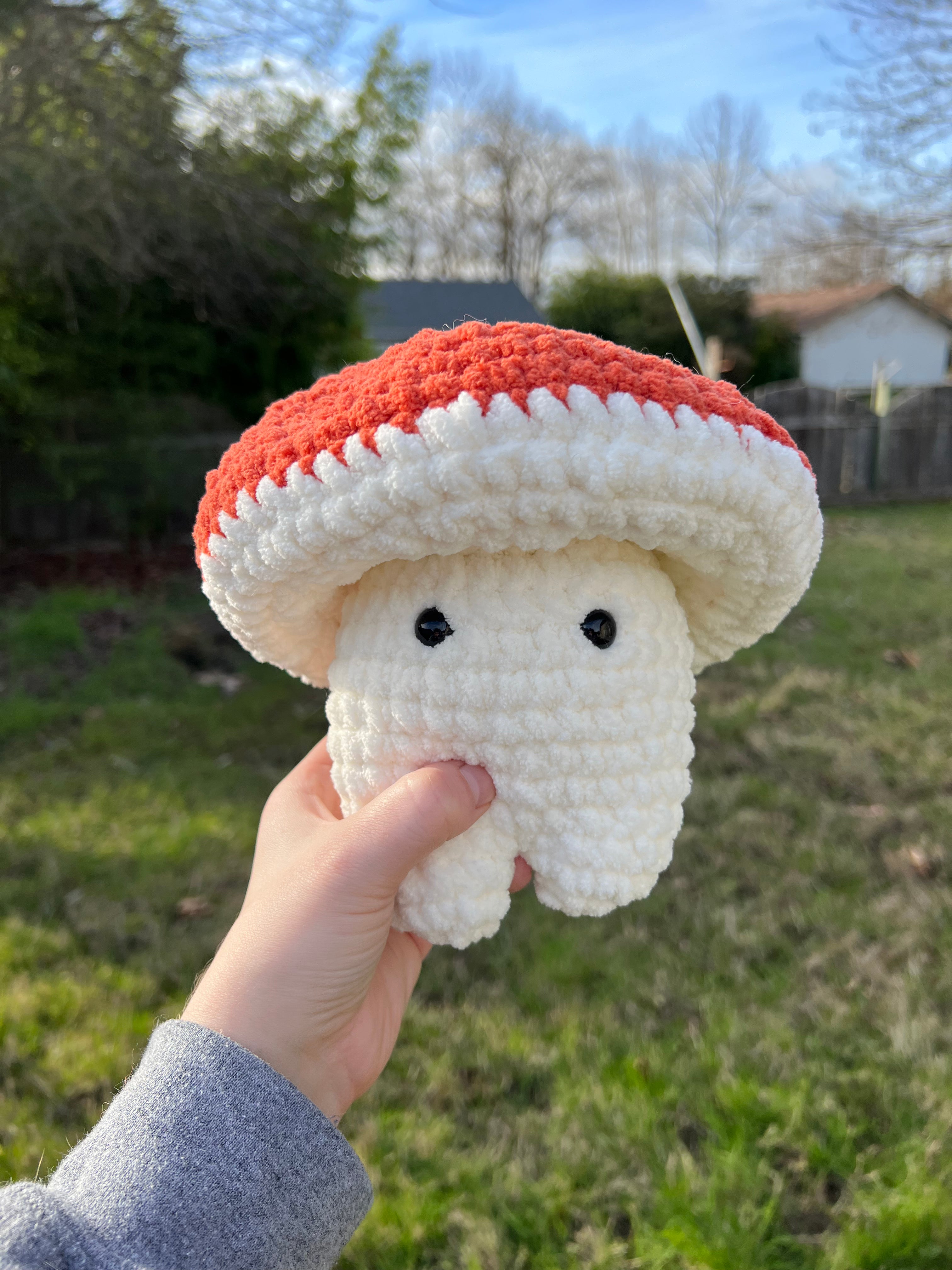 Frankie Fungi made to order mushroom plushie