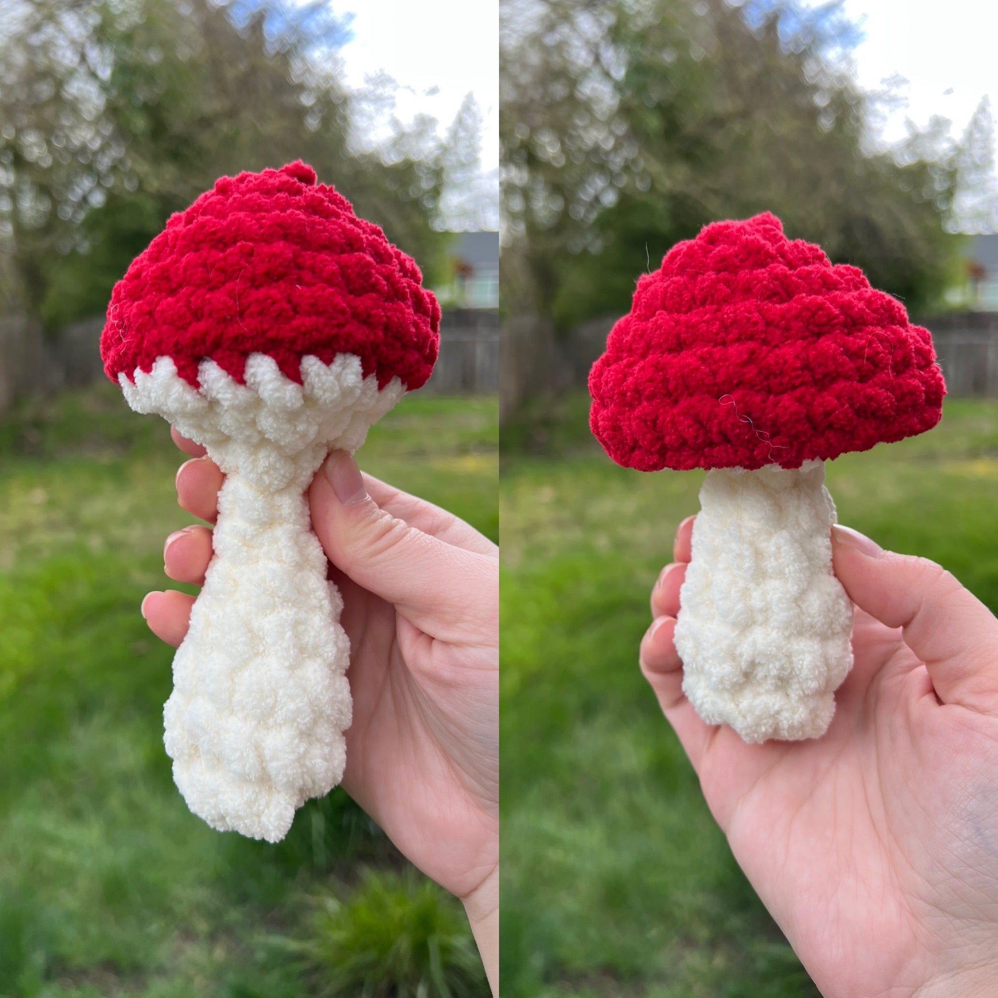 Mushroom plushie made to order