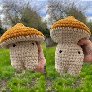 Frankie Fungi made to order mushroom plushie