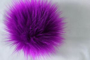 Vivid Purple Pompom MTO
